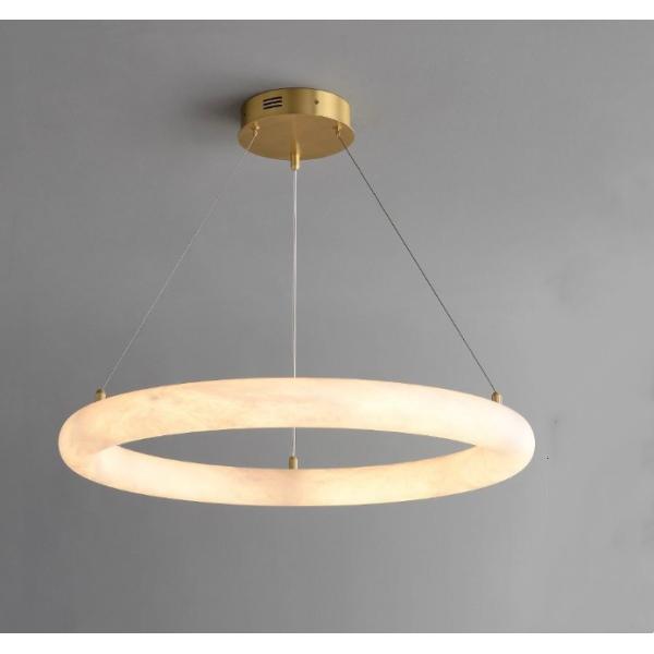 Лучшая цена Дания Современный креативный минималист Гостиная Отель Вилла Декорация Круглый Мраморный Подвесок Световой потолочный лампа