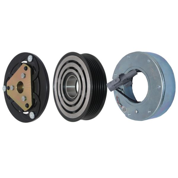 New KPL Air Conditioning Compressor Clutch for Peugeot 107 Pv6 104mm Car AC Spare Parts 1 Year Warranty Guangdong