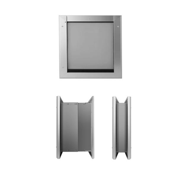 Customized Aluminum PET Door Controllable Access Two Way Dog Door