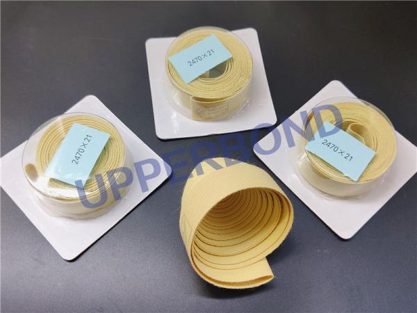 Fita engrossada de Garniture da fita do transporte da fibra de Kevlar