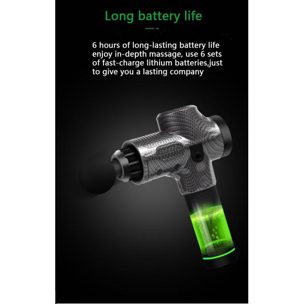 пистолет массажера мышцы глубокой ткани 24В Хандхэльд ударопрочный бесшнуровой для усталости перемещения