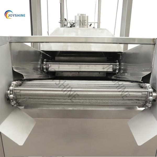 Máquina de Fritagem de Batatas a Gás com Elevador Automático