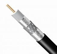 RG6 Tri. Shielded CATV Coaxial Cable 18AWG CCS 77% Aluminum Braiding PVC Jacket