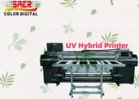 High Quality 1.8m Hybrid UV Printer Flatbed and Roll to Roll UV Printing Machine for Advertising