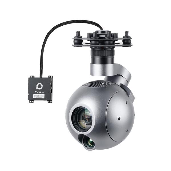 1080p Micro HDMI / IP Drone Camera With 40x AI Object Tracking EO+IR Dual Sensor