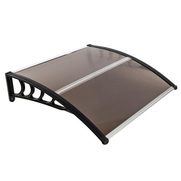 Safe PC Door Canopy , Gazebo Polycarbonate Canopy Environment Friendly