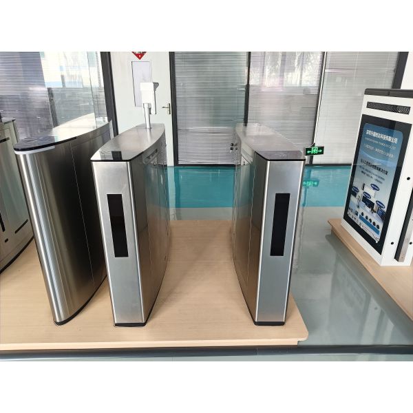 Secure Entry Automatic Systems Turnstile Anti Tailgating Flap Turnstile Gate With Card Reader