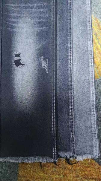 Stretch Denim Fabric Cotton Polyester Recovered Fibre Denim Fabric 10x7 JSD3080A