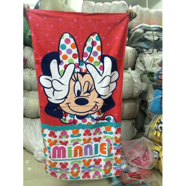 70*140cm 300g cotton Children Cartoon Mickey Bath Towel Beach Towel Swimming Towel