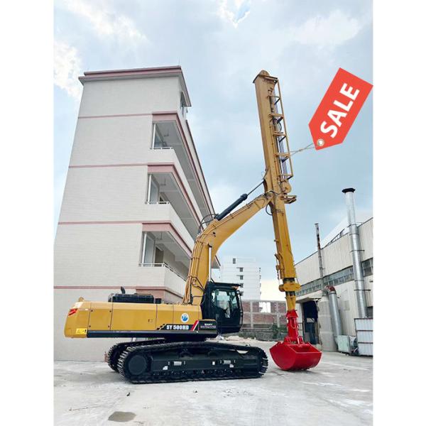 Telescopic Boom Wheel Excavator BS900E Material Lighter And Stronger
