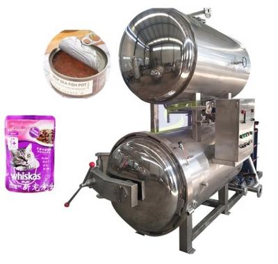 Frascos oem de fábrica esterilizador de suco de frutas/máquina de retorta enlatada/esterilizador de autoclave pequeno