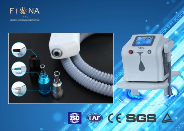 532nm Q Switch Laser Machine , Yag Tattoo Removal Machines ABS Housing