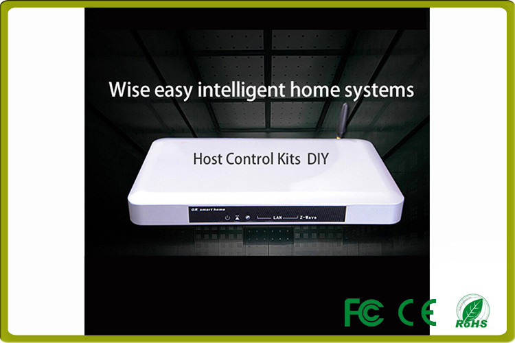 Smart home control host Home Automation systems , 30M - 100M DC 12V 1A
