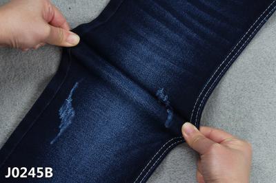 Vortex Spinning Yarn Stretch Cotton Denim Fabric 3/1 Weave Sanforizing