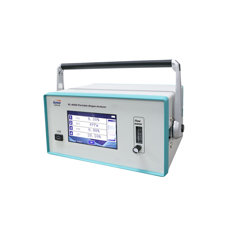 High Precision Biogas Detector Portable Gas Calorimeter For CO2 CH4 H2S O2 Measurement
