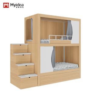 Multifuncional Single Capsule Pod Twin Loft Escola Dormitório Cama de banho Com