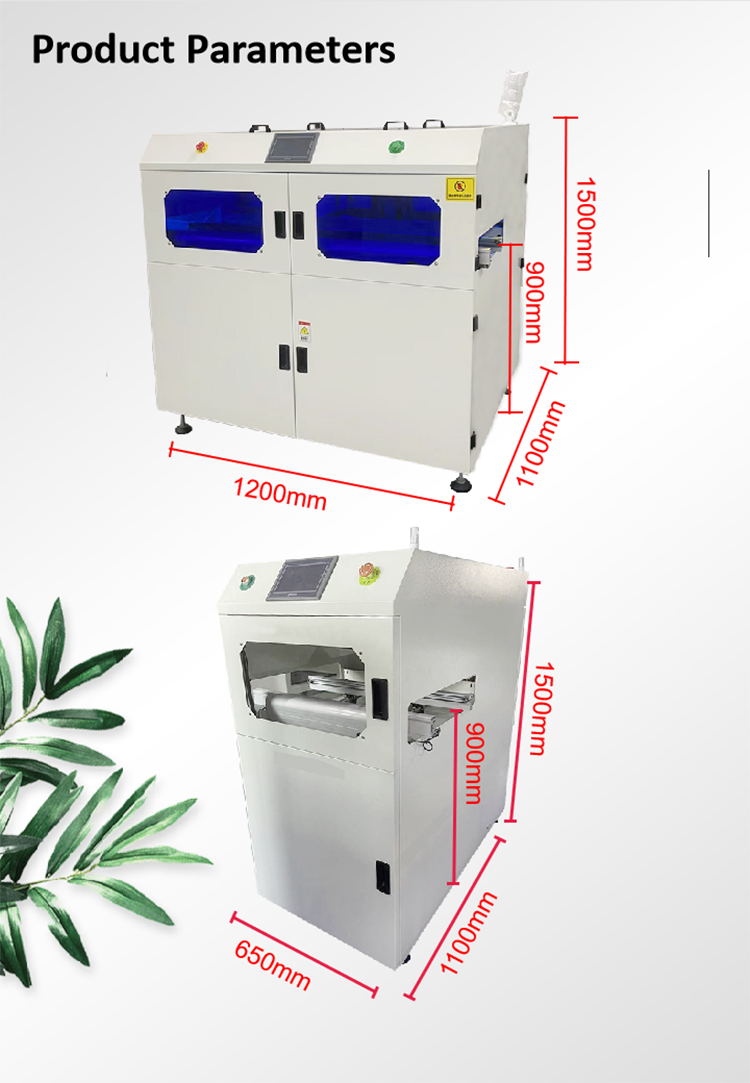 Automatic SMT PCB Vacuum Suction Loader Unloader Machine Magazine Type With SMEMA Signal for Production Line Assembly
