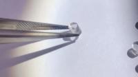 Un seul cristal de laboratoire a créé un cylindre de diamant CVD optique diamant