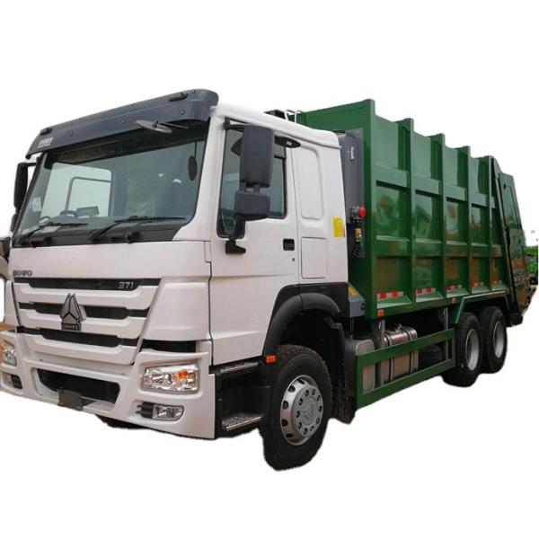 SINOTRUK HOWO/A7 6x4 Heavy Duty Waste Trash Collection Truck 16cbm