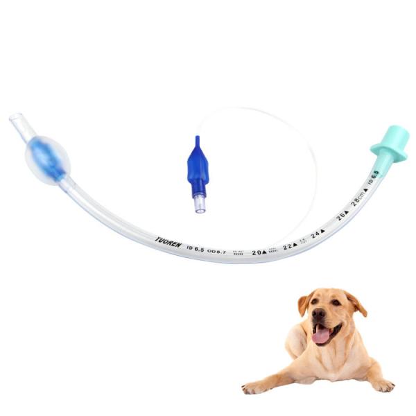 Tubos endotraqueales reforzados, esposados o desesposados, para primeros auxilios a animales