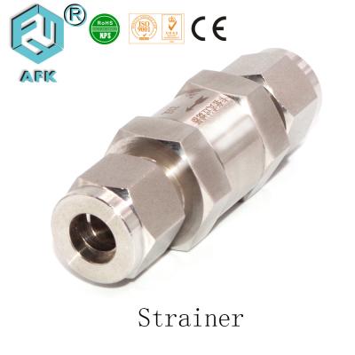 316 Air Compressor Check Valve With Ferrule OD Connector 20.6 Mpa 2μm~40μm