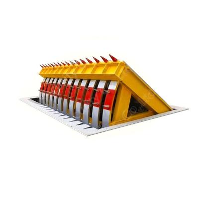 Water Filled Hydraulic Road Blocker Barrier 70T Truck Safety Traffic