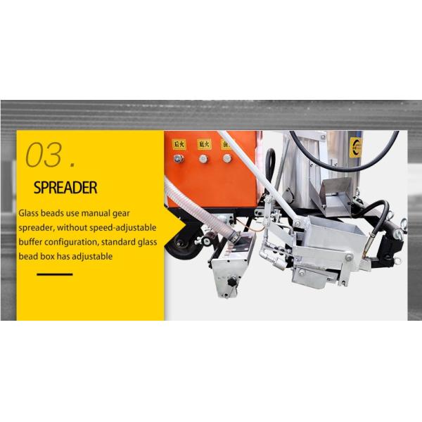 Easy-operated Road Marking Machine Line Compare Painting Thermoplastic Road Paint Machine