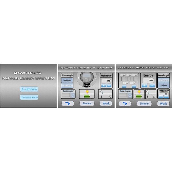 Most professional laser tattoo removal machine beauty equipment q switched nd yag laser