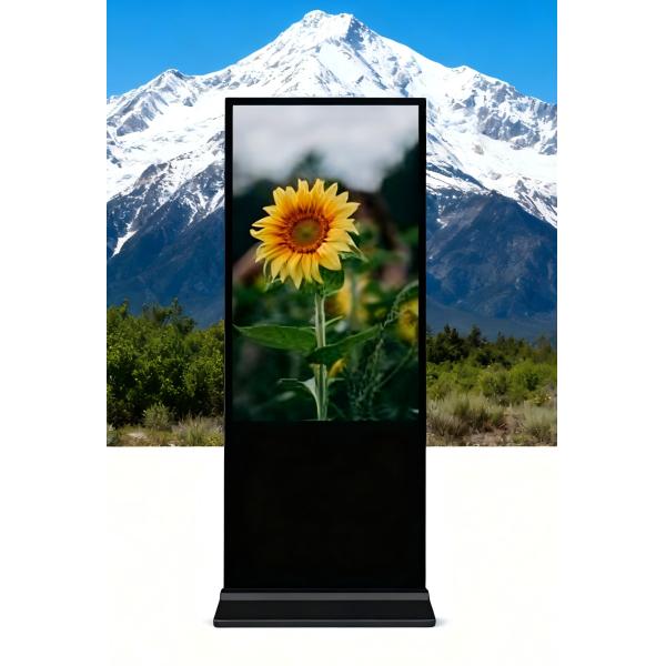 Maximize Your Advertising Potential with Floor-support Digital Signage 32 GB TF Card Expansion Supported