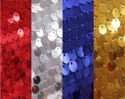3mm Sequin Fabric in Different Color  DIY Decoration Fashion Garment Fabric
