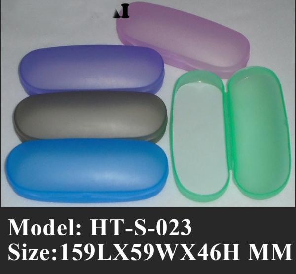 transparate plastic eyewear case for actate optical frame from manufacture