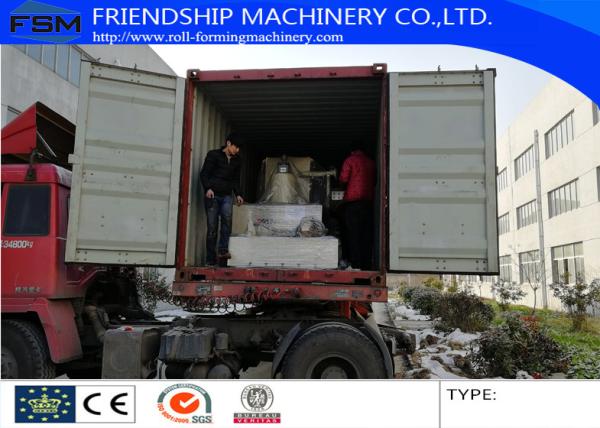 Gearbox Driven Guardrail Roll Forming Machine 17 Stations And Two Waves Roll Station Use 3 MM thickness