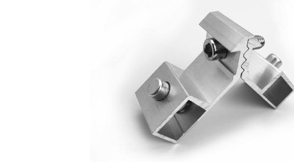 Alumínio Hotel Janela Quadro Esquina Porta Conjunta Quadro Bracket Cores primárias