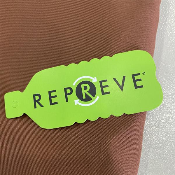 QUICK-DRY REPREVE Recycled Woven 2/2 Twill Rpet Gabardine Drill Fabric For Dress Pants