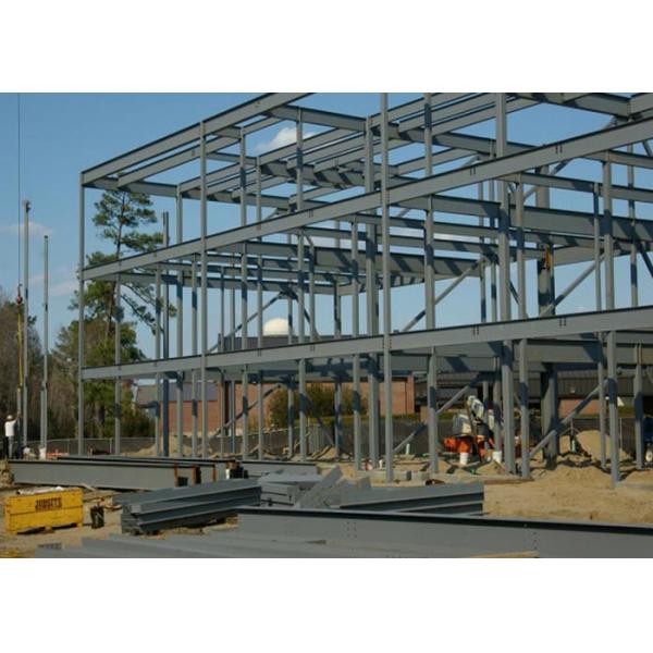 Multi Storey Metal Sheet 1m Length Prefabricated Steel Carport