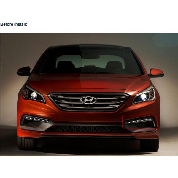 Hyundai Sonata DRL LED driving Lights daylight car parts aftermarket