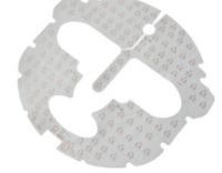 carte de panneau de carte PCB de lumière de l'épaisseur LED de 0.8mm pour le masque compact et les couleurs blanches