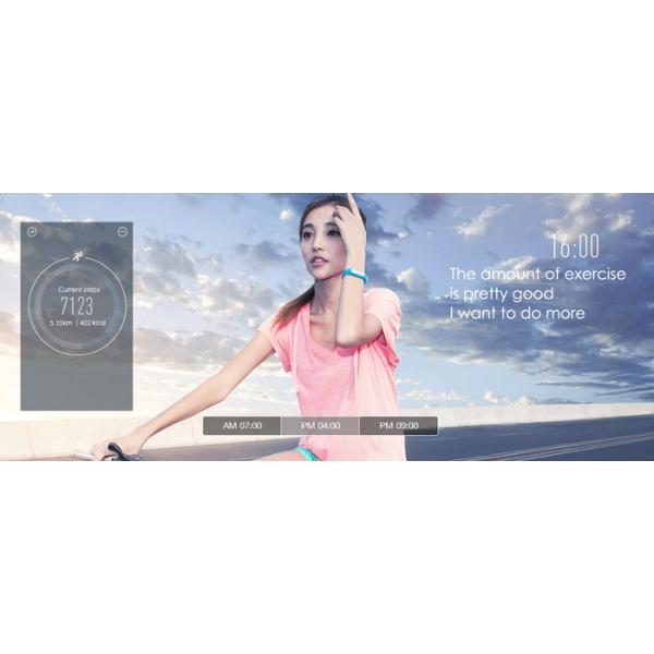Original Xiaomi Mi Band 1S Heart Rate Wristband With White LED