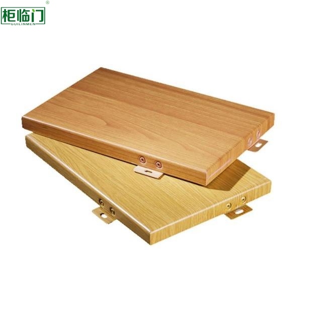 Wood Grain Aluminum Sheet Panel Long Lasting Corrosion Resistant