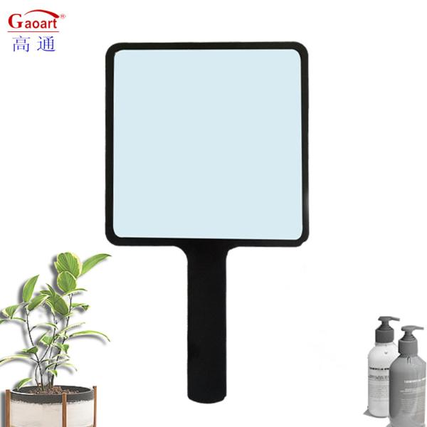 Logo supplémentaire Oui Miroir portatif sur mesure pour s'habiller et se maquiller Petite vanité compacte