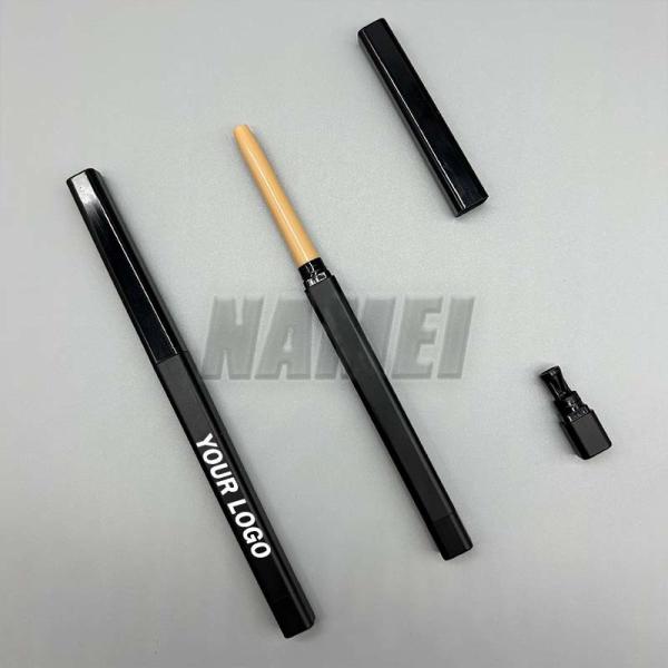 Comércio por grosso Lip liner lápis vegano recipiente cremoso impermeável logotipo personalizado