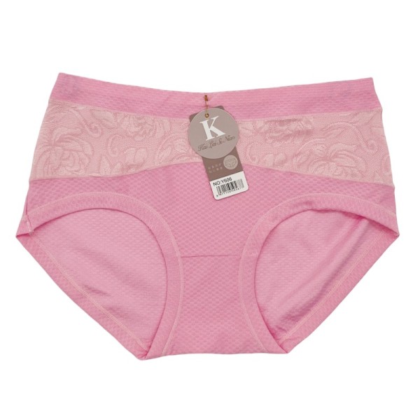 High Quality Women's Panties Breathable Cotton Underwear Sexy Adults Plus Size Knitted Jacquard Panty