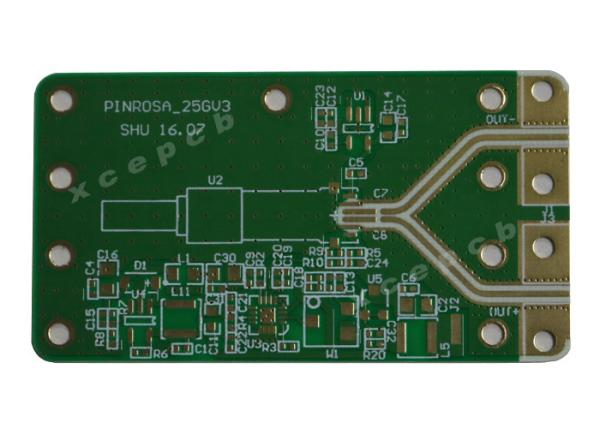 Electronic Circuit Rogers Material PCB FM Equipment Automotive Pressure Sensors Board