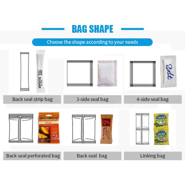 Liquid Sachet Packaging Machine for Tomato Paste in Shaped Bag Stick Ketchup Sauce
