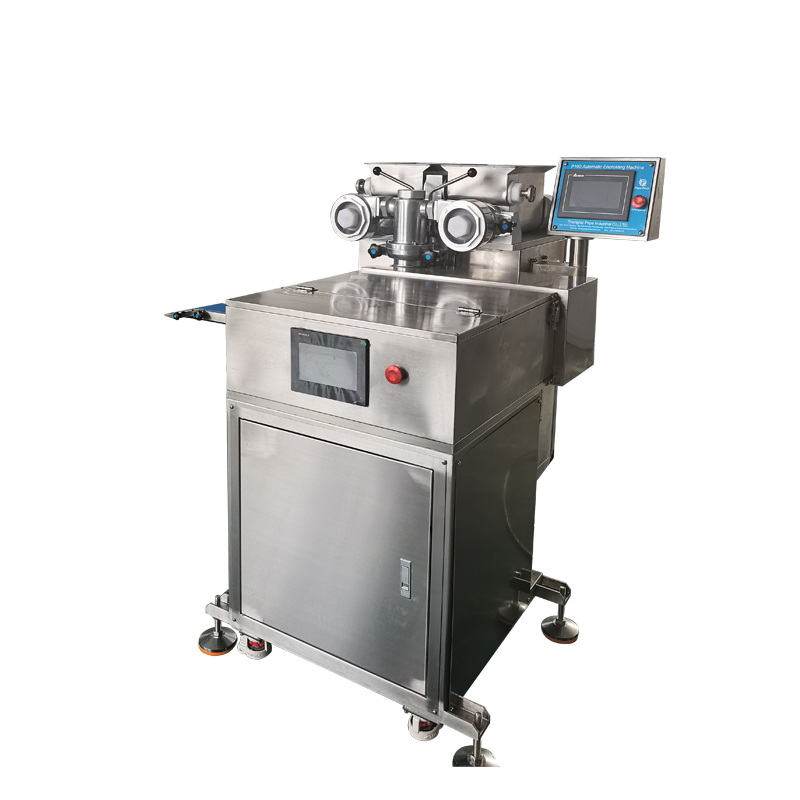 Automatic Panda Milk Rice Cake Encrusting Machine P160 with Ultrasonic Cutter
