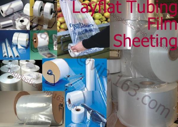 Pallet Wrap, Stretch Film, Produce Roll, Layflat Tubing, Sheet, Films, Conductive layflat tubing film, antistatic film