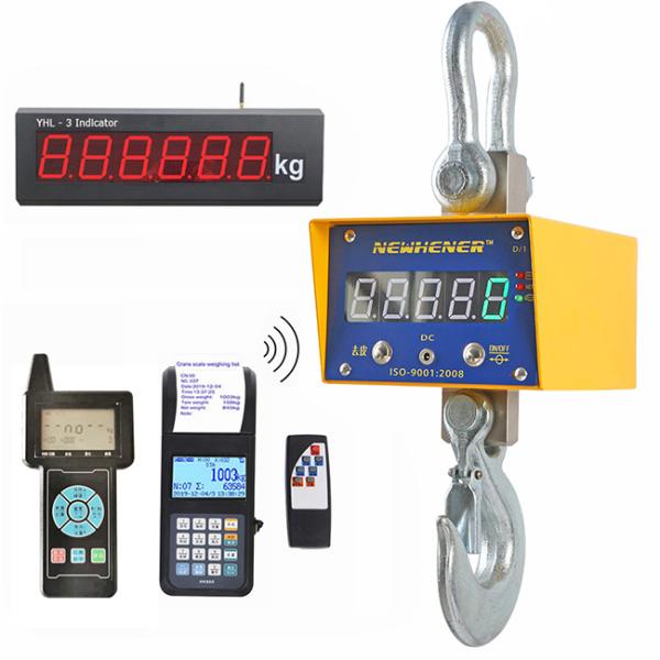 Промышленный поднимаясь кран цифров вися масштабирует беспроводной удаленный дисплей 500kg