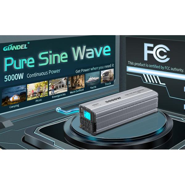 5000 Watt Hybrid Solar Inverter MSDS UN38.3 16*30A Aluminum Alloy Housing