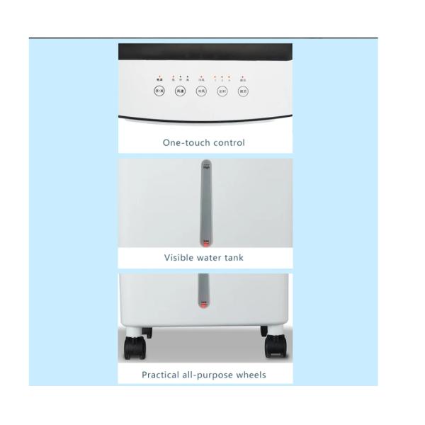 Household Cooling Fan 10L Water Tank Large Capacity Air Conditioning Fan Remote Control