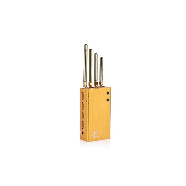 4 мобильный телефон Jammer 2500mAh портативный крытый WIFI сигнала GPS антенн